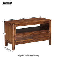Load image into Gallery viewer, Dunmore Acacia 75cm TV Stand
