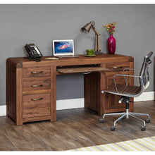 Load image into Gallery viewer, Salem Walnut Large Desk
