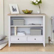 Load image into Gallery viewer, Signature Grey Low Bookcase
