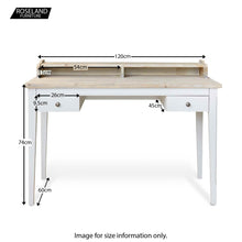 Load image into Gallery viewer, Signature Grey Desk - Dressing Table
