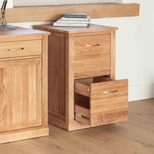 Load image into Gallery viewer, Mobel Oak Filing Cabinet
