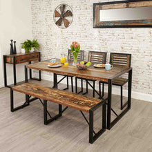 Load image into Gallery viewer, Urban Chic Large Dining Bench
