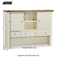 Load image into Gallery viewer, Daymer Cream Large Hutch
