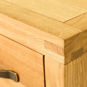Abbey Waxed Oak Lamp Table