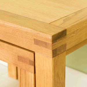 Abbey Waxed Oak Nest of Tables