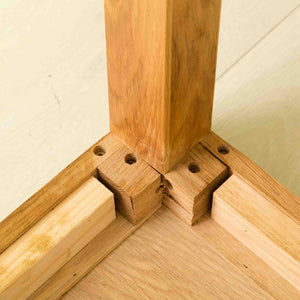 Abbey Waxed Oak Nest of Tables