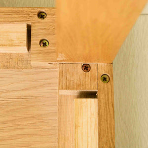 Abbey Waxed Oak Nest of Tables
