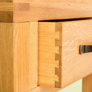 Abbey Waxed Oak Telephone Table