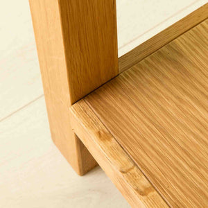 Abbey Waxed Oak Telephone Table