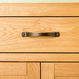 Abbey Waxed Oak Mini Sideboard