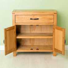 Load image into Gallery viewer, Abbey Waxed Oak Mini Sideboard
