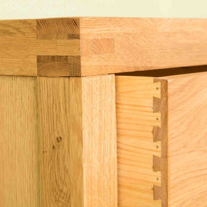 Abbey Waxed Oak Mini Sideboard
