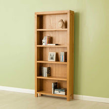 Load image into Gallery viewer, Abbey Waxed Oak Large Bookcase
