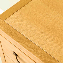 Load image into Gallery viewer, Abbey Waxed Oak Bedside Table
