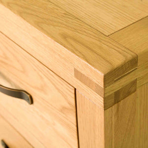Abbey Waxed Oak Tallboy Chest
