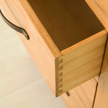Load image into Gallery viewer, Abbey Waxed Oak Tallboy Chest
