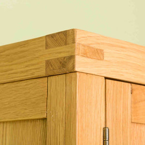 Abbey Waxed Oak Triple Wardrobe