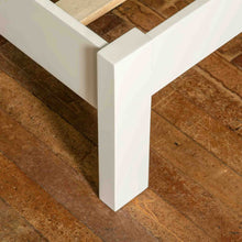 Load image into Gallery viewer, Cornish White 5&#39; King Bed
