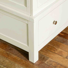 Load image into Gallery viewer, Cornish White Double Wardrobe
