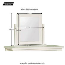 Load image into Gallery viewer, Cornish White Dressing Table Set
