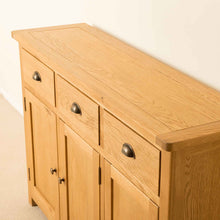 Load image into Gallery viewer, Roseland Oak 3 Door Sideboard
