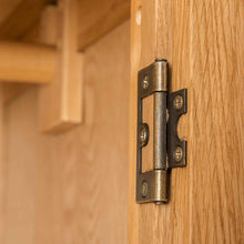 Load image into Gallery viewer, Roseland Oak Double Wardrobe - All Hanging

