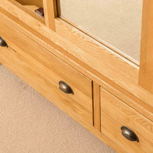Load image into Gallery viewer, Roseland Oak Triple Wardrobe &amp; Drawers
