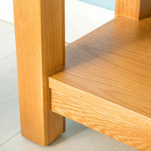 Load image into Gallery viewer, Nordic Oak Small Console Table
