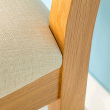 Load image into Gallery viewer, Nordic Oak Low Back Dining Chair

