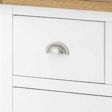 Load image into Gallery viewer, Padstow White 2 over 4 Drawer Chest
