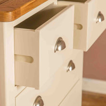 Load image into Gallery viewer, Padstow Cream 2 over 4 Drawer Chest
