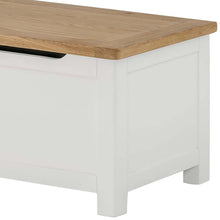 Load image into Gallery viewer, Padstow White Blanket Box
