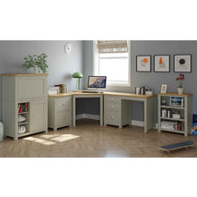 Load image into Gallery viewer, Padstow Grey Low Bookcase
