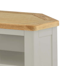 Load image into Gallery viewer, Padstow Grey Corner TV Stand
