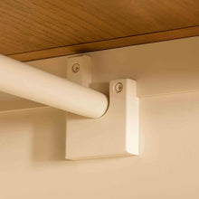 Load image into Gallery viewer, Padstow Cream Double Wardrobe with Drawers
