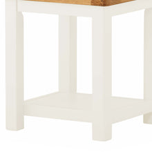 Load image into Gallery viewer, Padstow White Lamp/Side Table
