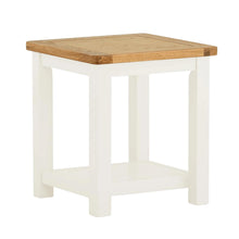 Load image into Gallery viewer, Padstow White Lamp/Side Table

