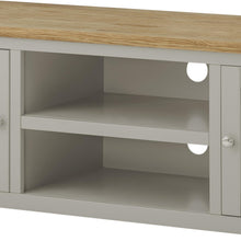 Load image into Gallery viewer, Padstow Grey 130cm TV Stand
