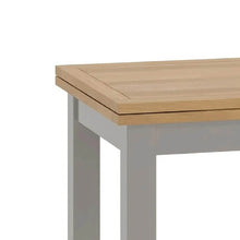 Load image into Gallery viewer, Padstow Grey Lift Top Drawleaf Table 120-200cm
