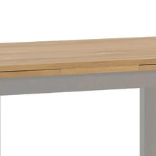 Load image into Gallery viewer, Padstow Grey Lift Top Drawleaf Table 120-200cm
