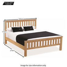 Load image into Gallery viewer, Newlyn Oak 5' Bed
