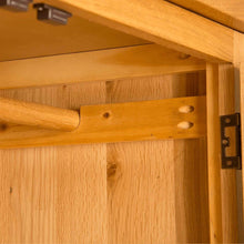 Load image into Gallery viewer, Newlyn Oak Double Wardrobe with Drawer
