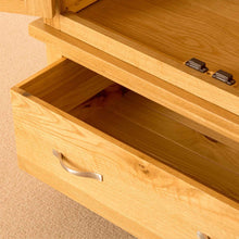 Load image into Gallery viewer, Newlyn Oak Double Wardrobe with Drawer
