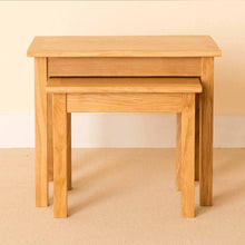 Load image into Gallery viewer, Newlyn Oak Nest Of Tables
