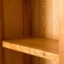 Load image into Gallery viewer, Newlyn Oak Narrow Bookcase
