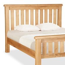 Load image into Gallery viewer, Zelah Oak 5' Slatted Bed
