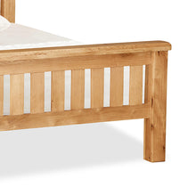 Load image into Gallery viewer, Zelah Oak 5' Slatted Bed
