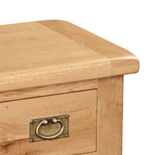 Load image into Gallery viewer, Zelah Oak Lamp Table with Drawer
