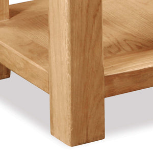 Zelah Oak Lamp Table