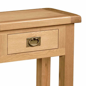 Zelah Oak Console Table
